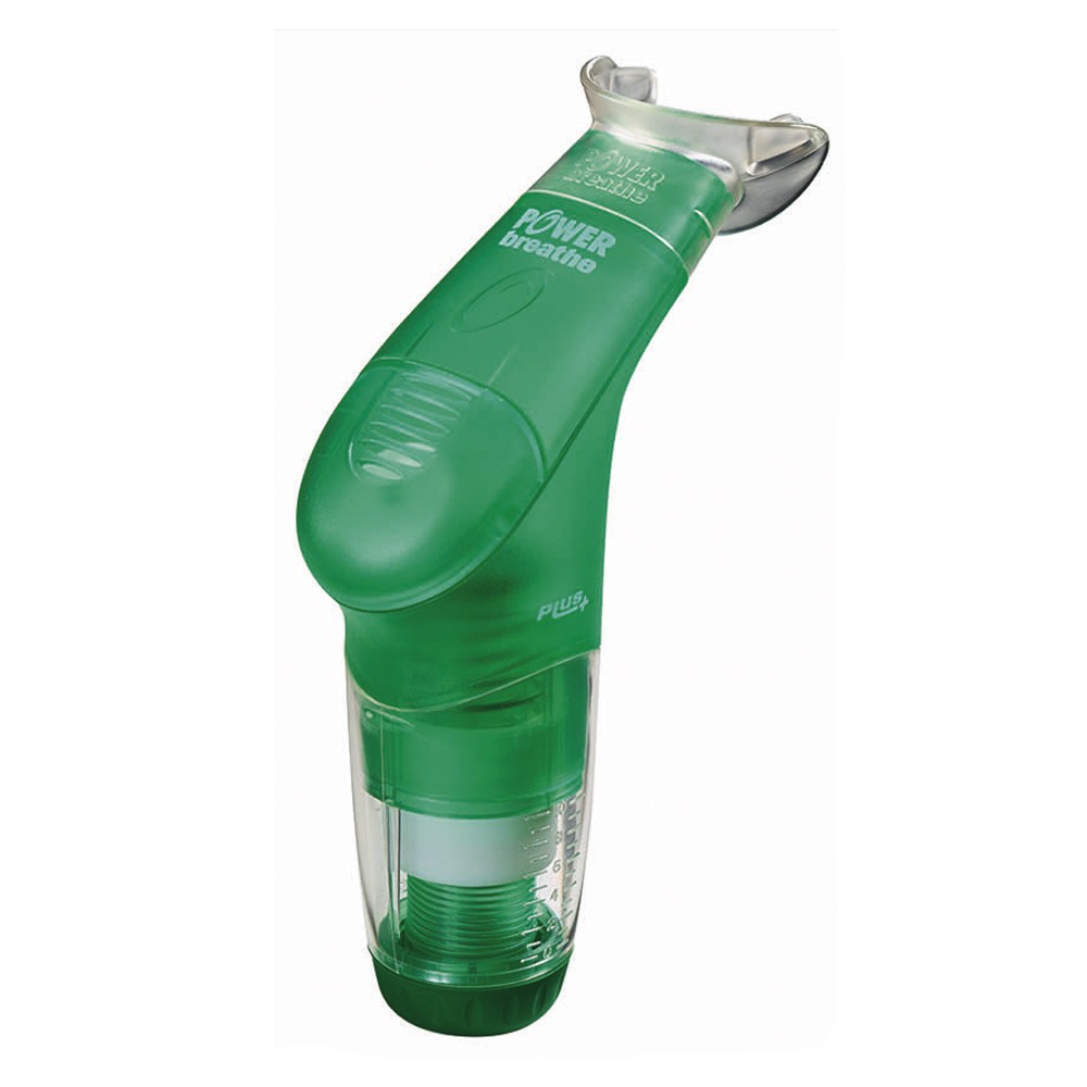 Exercitador e Incentivador Respiratório POWERBREATHE PLUS Verde LIGHT