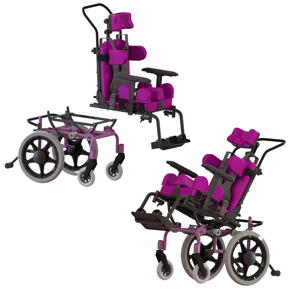 Cadeira de rodas Postural - Conforma Tilt Reclinável - Ortobras